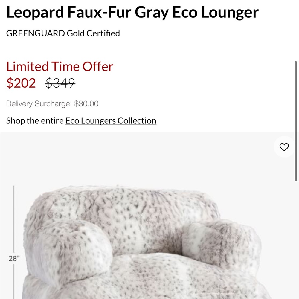 Leopard Lounge Chair